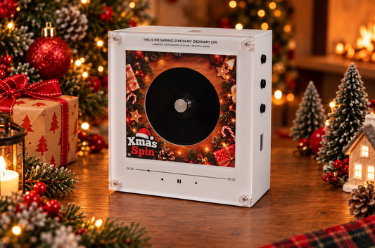 XMAS SPIN – Christmas Music Box Fridge Magnet